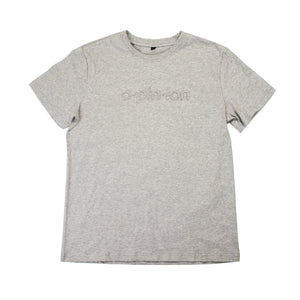 Gray Embossed T-Shirt