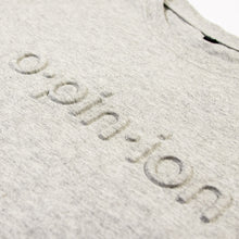 Load image into Gallery viewer, Gray Embossed T-Shirt